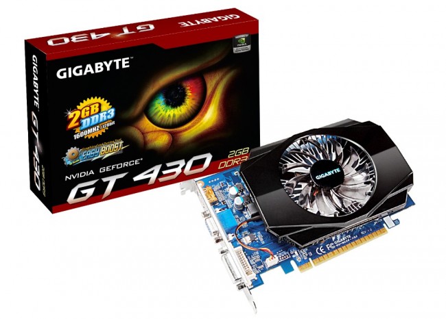 Gigabyte GeForce CUDA GT430 2GB DDR3 128BIT DVI/HDMI/DSub BOX